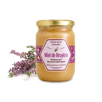 1 cuillère à soupe de miel de bruyère ou de châtaignier